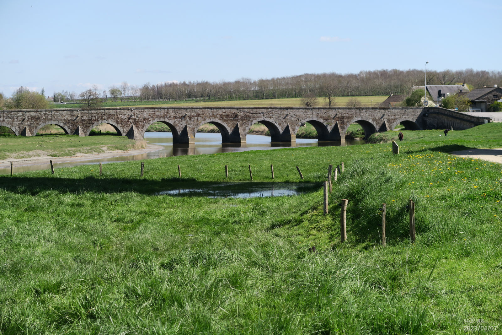 Le pont de Pontaubault